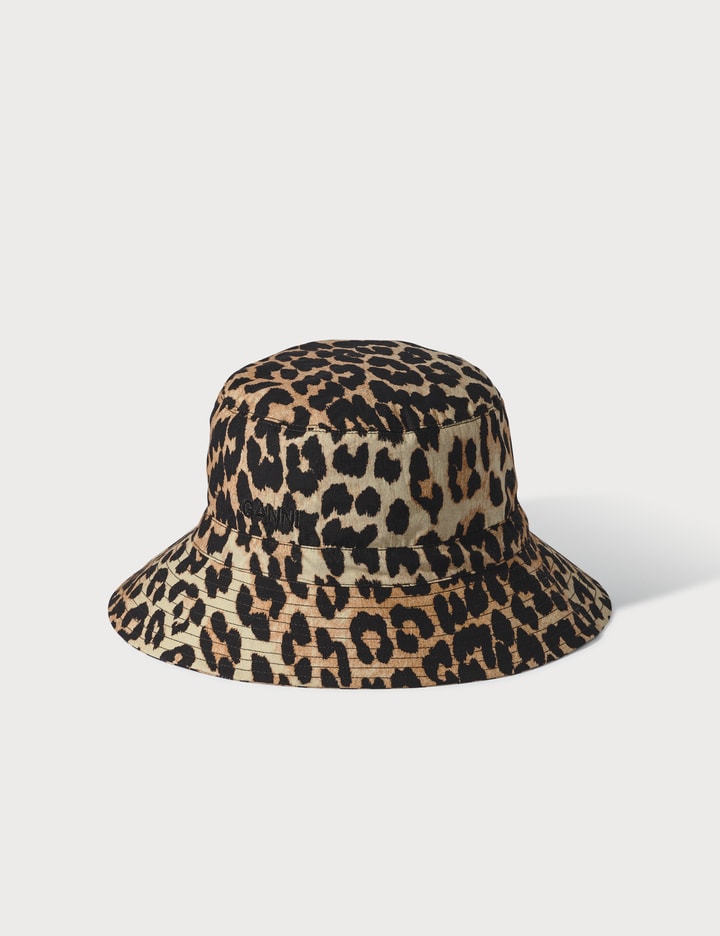 Ganni - Leopard Bucket Hat | HBX - Globally Curated Fashion and ...