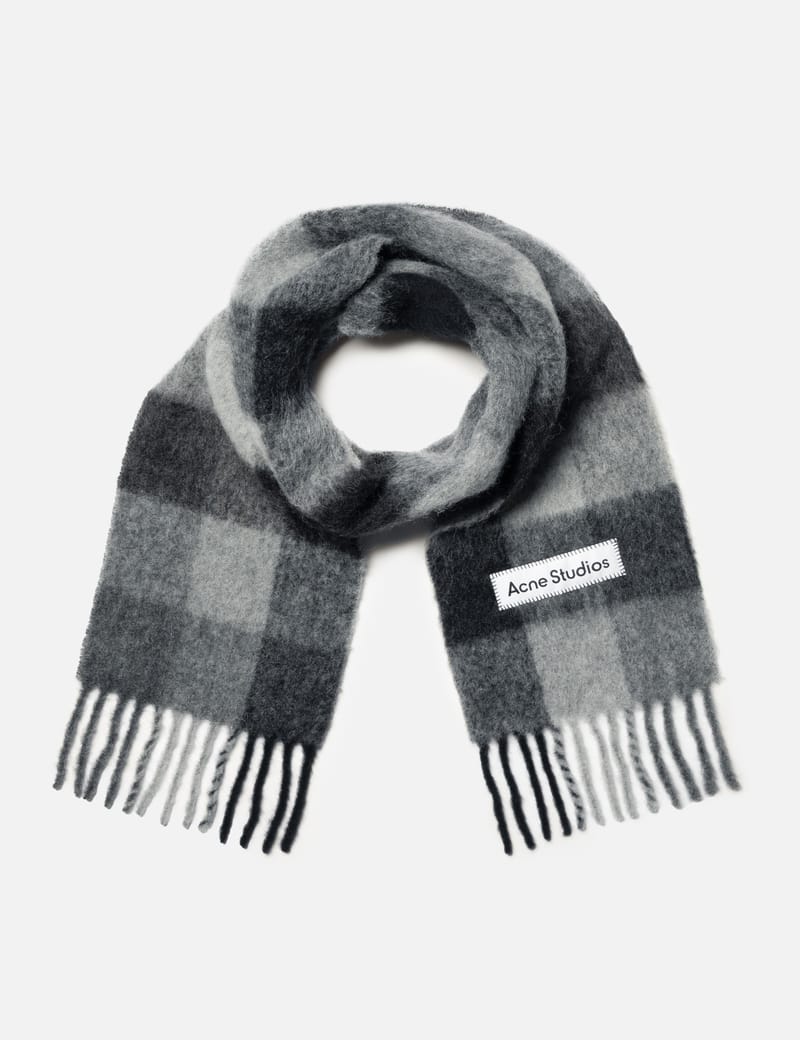 【完売品】Acne Studios メッセンジャーバッグ　グレー/ブラック 2025年最新】Acne Studios メッセンジャーバッグの人気アイテム