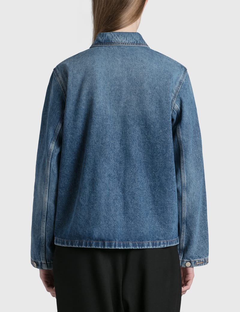 ◆大人カジュアル◆【LOEWE】デニム ユーティリティ ジャケット ロエベ(LOEWE)ロエベ デニムジャケット デニムジャケット 衣料品