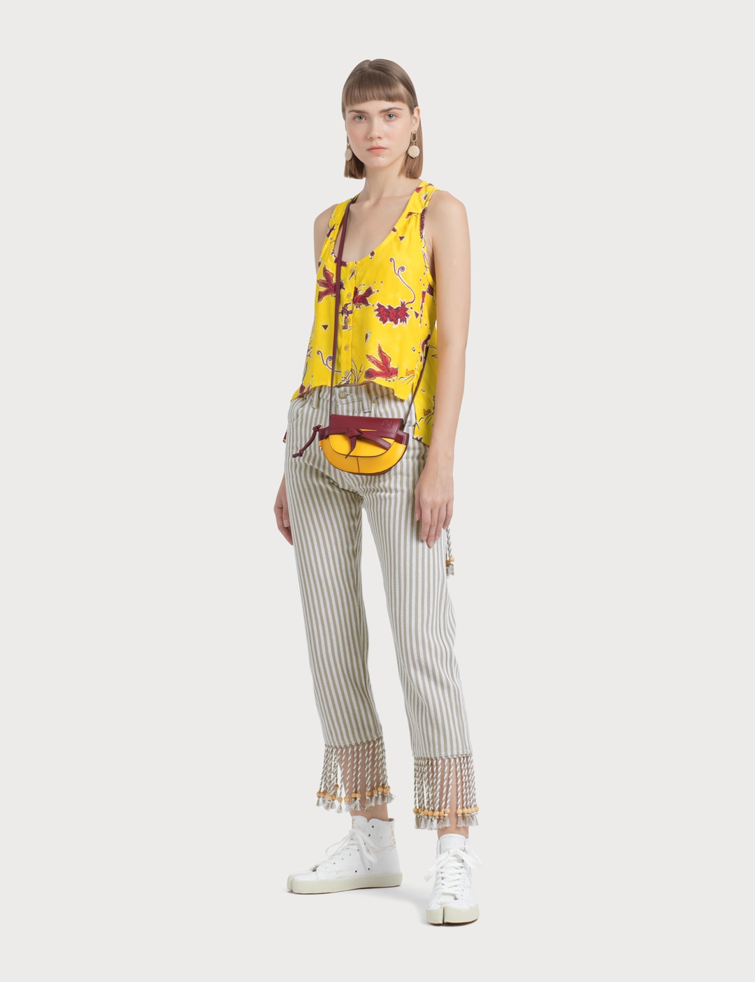 Loewe - Paula Stripes 5 Pockets Pants | HBX - Globally Curated Fashion ...