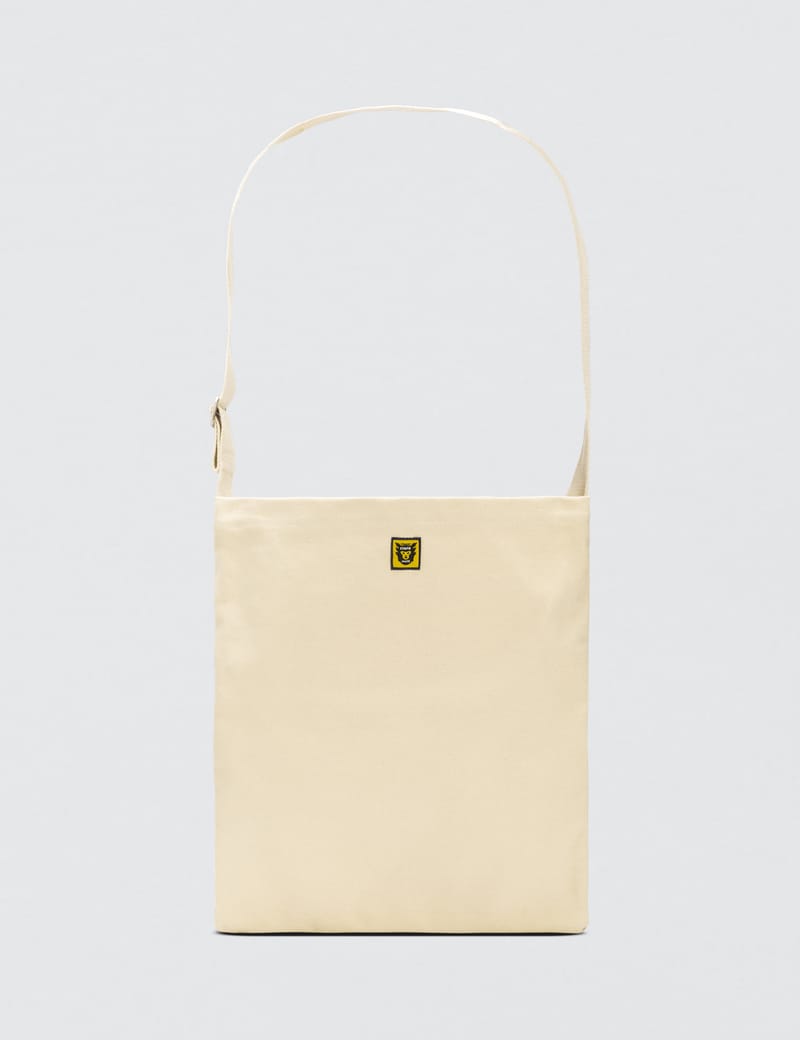 Human Made Heavy Canvas Mini Shoulder Tote Bag Navy - SS23 - US