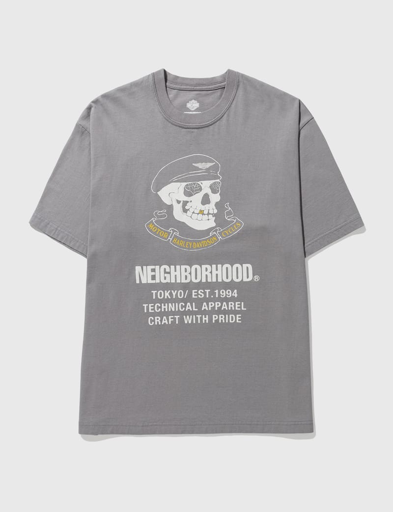 NEIGHBORHOOD - H-D T-shirt | HBX - Globally Curated Fashion and