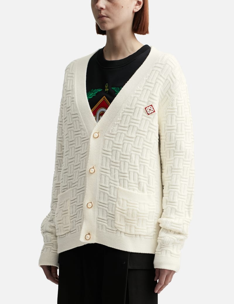 Casablanca - Column Knit Cardigan | HBX