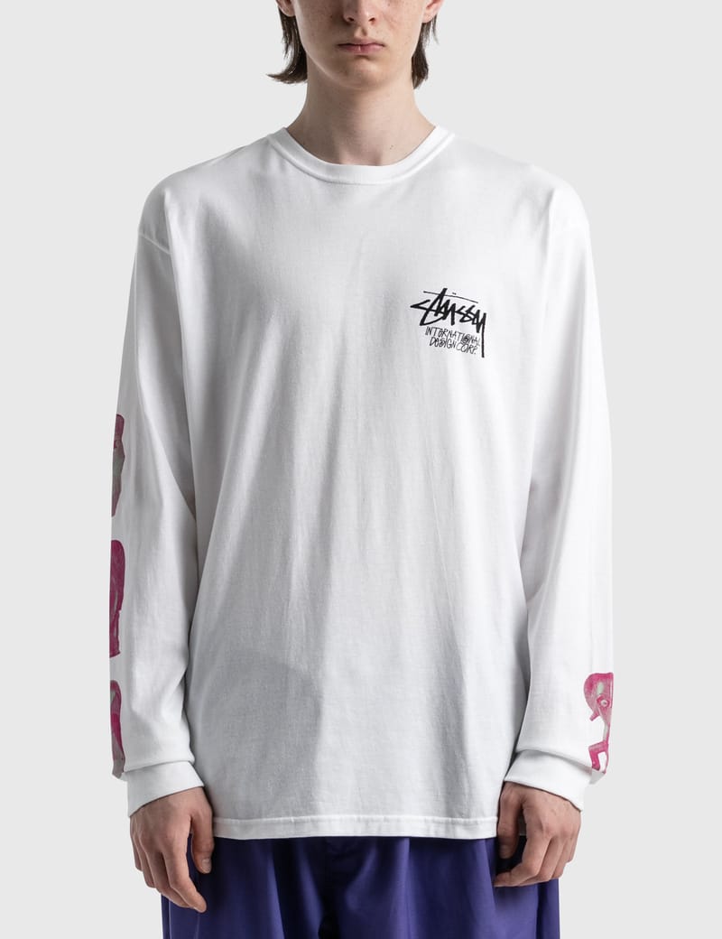 Stüssy - Masked Long Sleeve T-shirt | HBX - Globally Curated