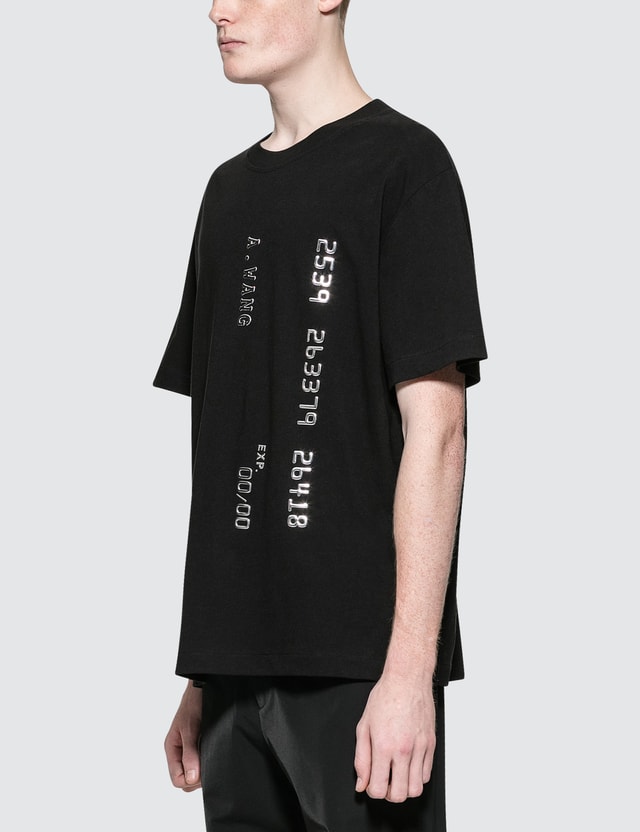 Alexander Wang - S/S T-Shirt with Credit Card Decal | HBX