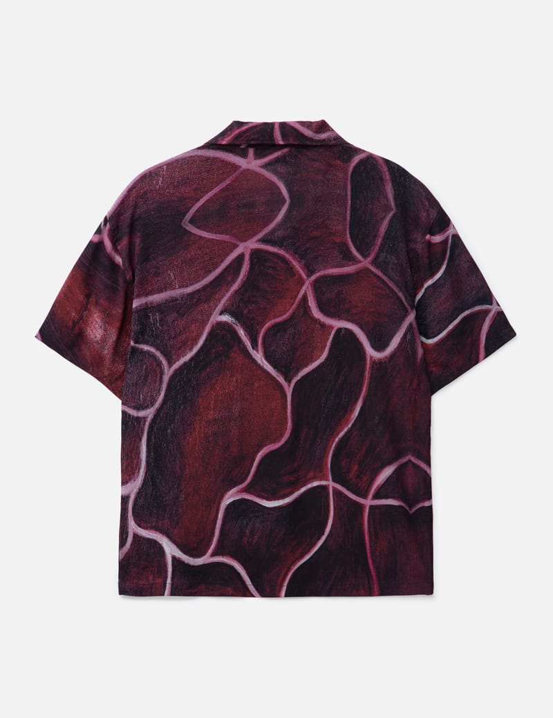 BRAIN DEAD 関税込 スパイラルオーブボタンアップシャツ Brain Dead - Spiral Orb Button Up Shirt | HBX - Globally