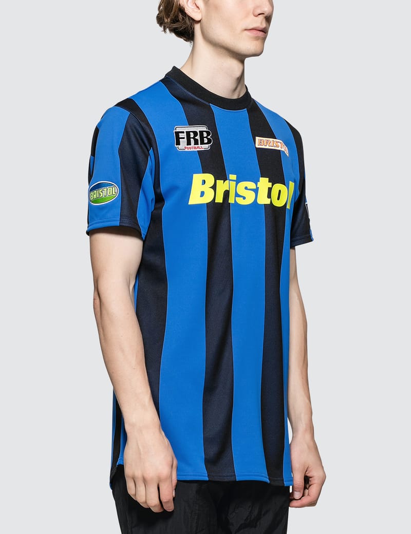 F.C. Real Bristol - Stripe S/S Training T-shirt | HBX - Globally