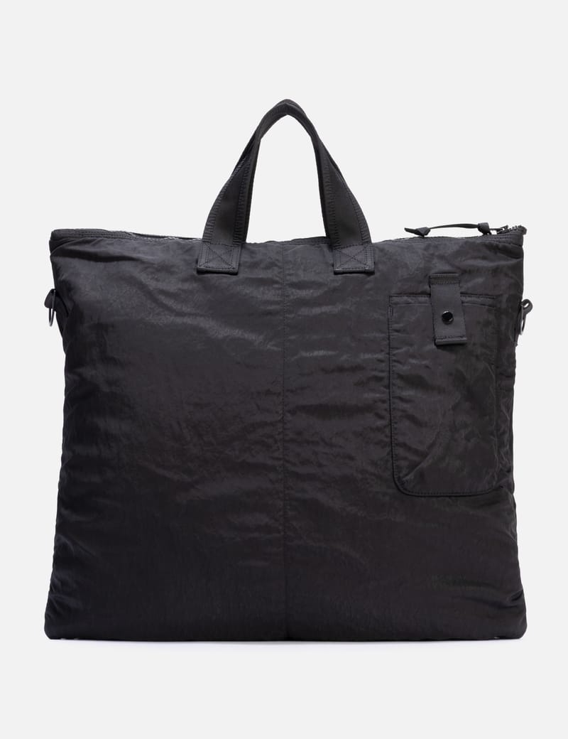 C.P. Company Nylon B Tote Bag - Garment-dyed nylon tote with