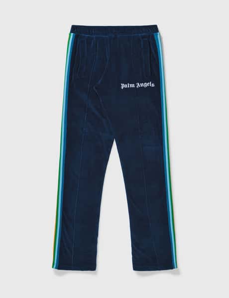 palm angels velvet track pants