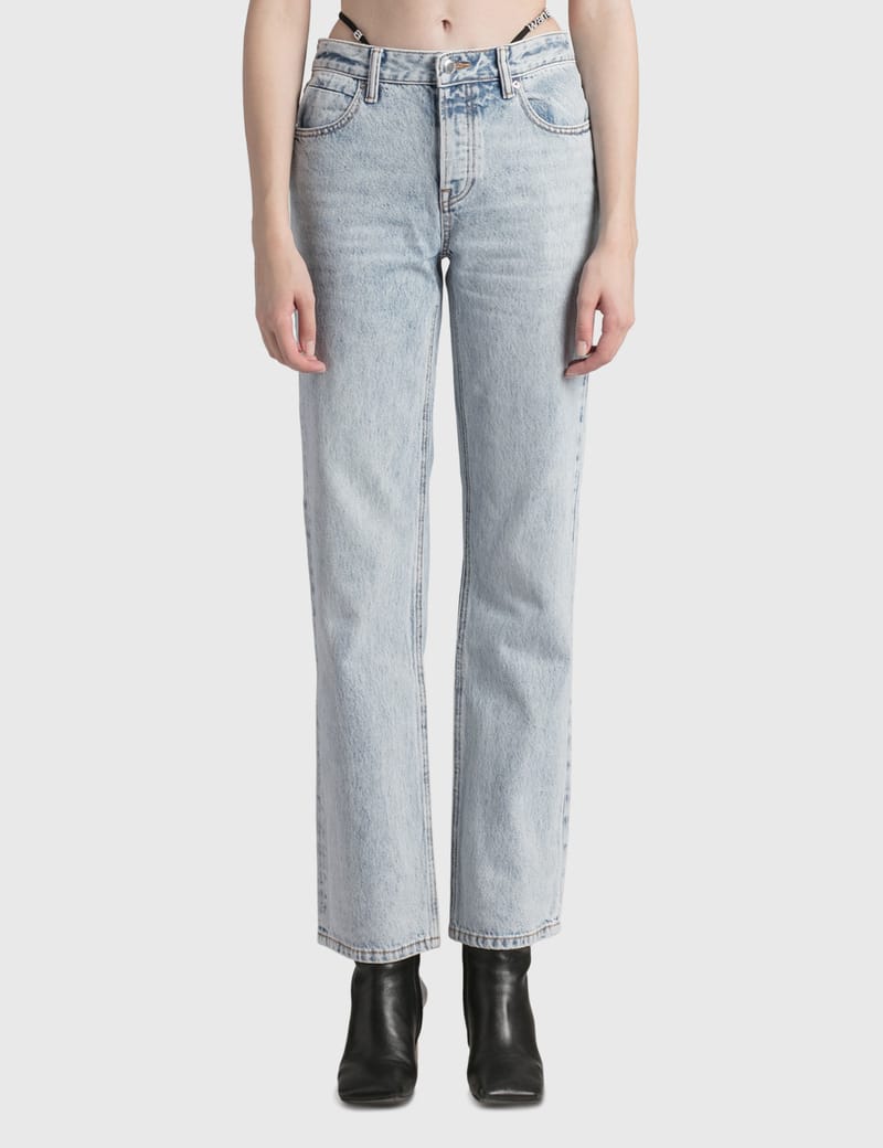 alexanderwang デニム ショートパンツ　ストラップ alexanderwang デニム ショートパンツ ストラップ（T By