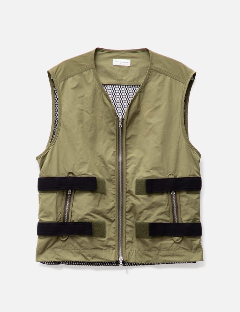 Dries Van Noten - DRIES VAN NOTEN ZIP-UP MESH VEST | HBX