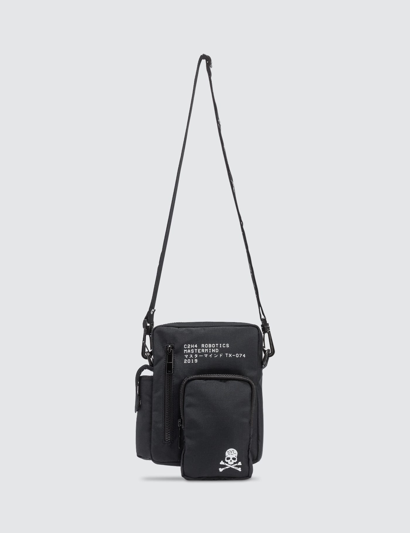 C2H4 - C2H4 x Mastermind Japan Logo Stripe Shoulder Bag | HBX