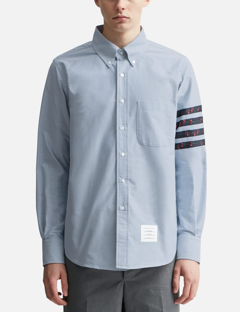 Thom Browne - Oxford Rose 4-Bar Shirt | HBX - Globally