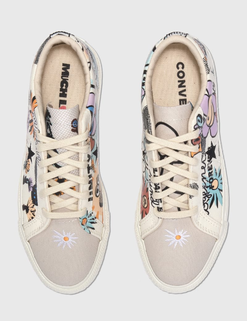 Converse one star outlet floral