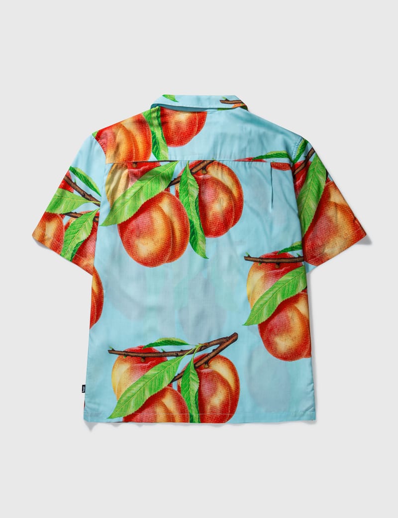 Stüssy - Peach Pattern Shirt | HBX - Globally Curated Fashion and