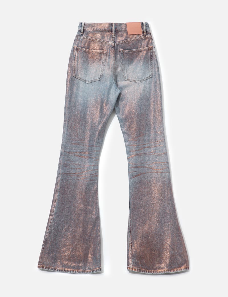 Acne Studios フィット グリッター ジーンズ - 2025F - 煌めく