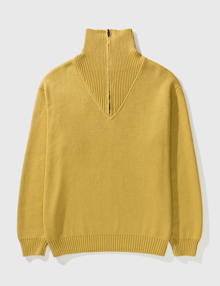 GR10K - GUARDIA HALF ZIP SWEATER | HBX - Globally Curated Fashion and ...