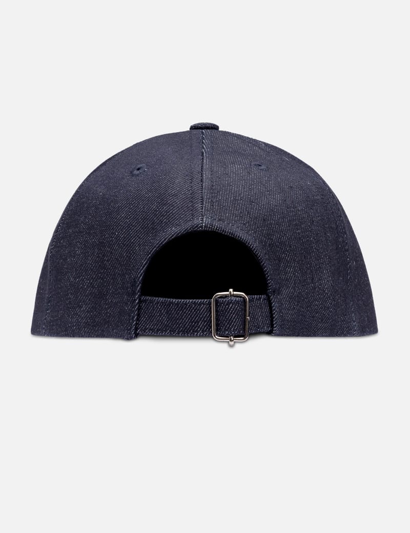 お中元 お歳暮 お年賀 夏 冬 年末年始のご挨拶 ギフト 通販な ウォッシュド - A.P.C. リサイクル HBX | デニム ブラック 帽子