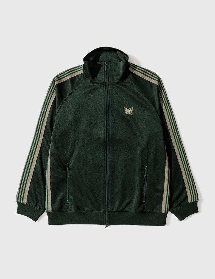 Track Jacket Poly Smooth - Green