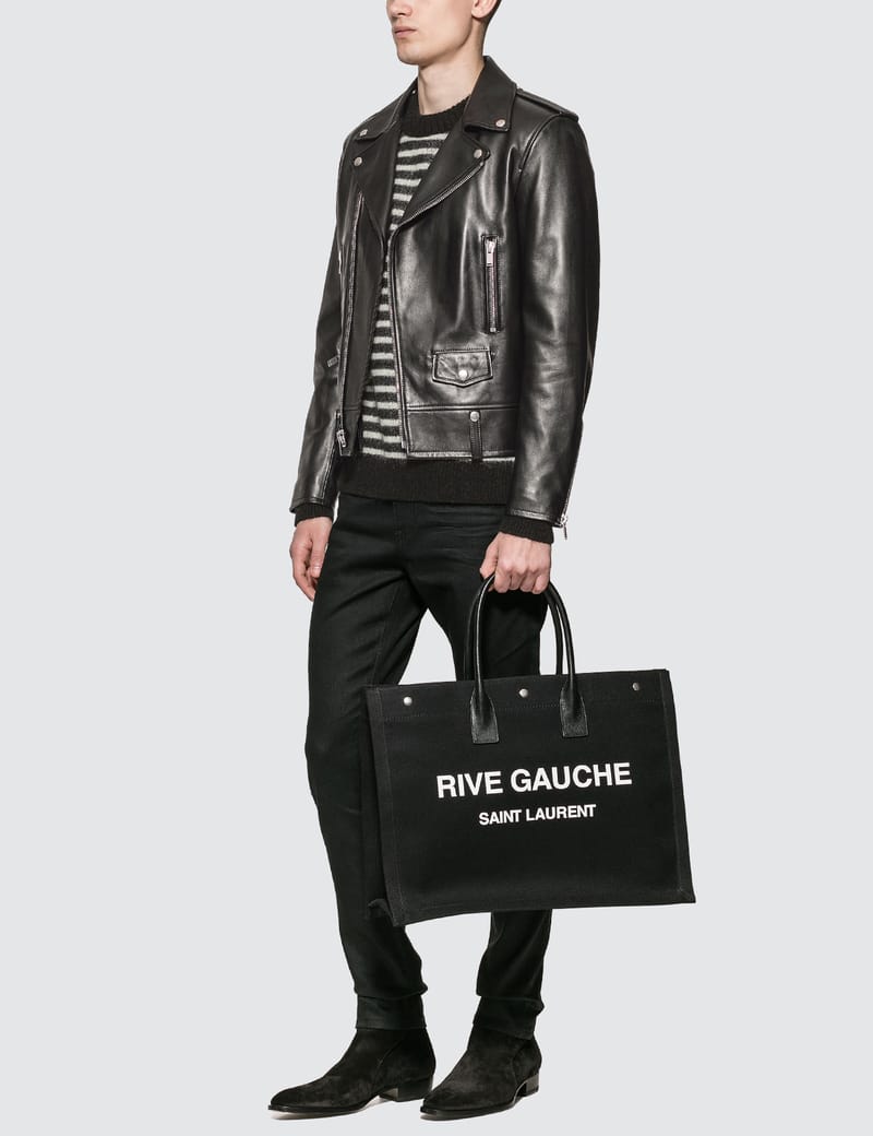 Saint Laurent - Motorcycle Leather Jacket | HBX
