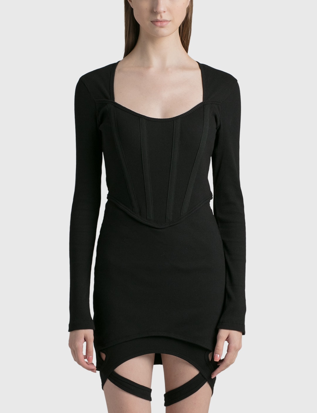 Dion Lee - DOUBLE LOCK CORSET MINI DRESS | HBX