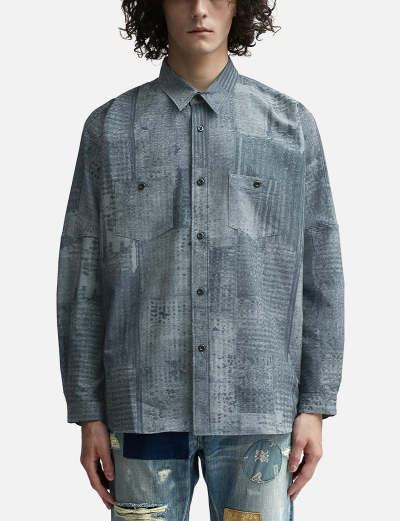 FDMTL - Digital Boro Shirt | HBX - Globally Curated Fashion and