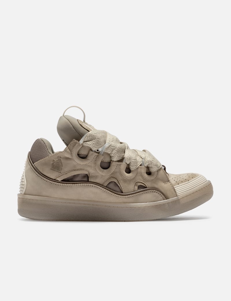 Lanvin - Leather Curb Sneakers | HBX - Globally Curated Fashion