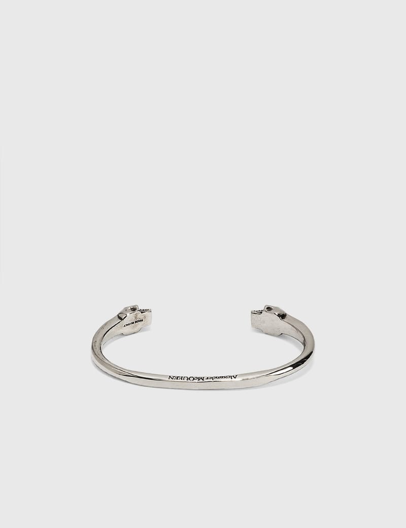 ALEXANDER MCQUEEN | Twin Skull Bracelet | Unisex | Ant