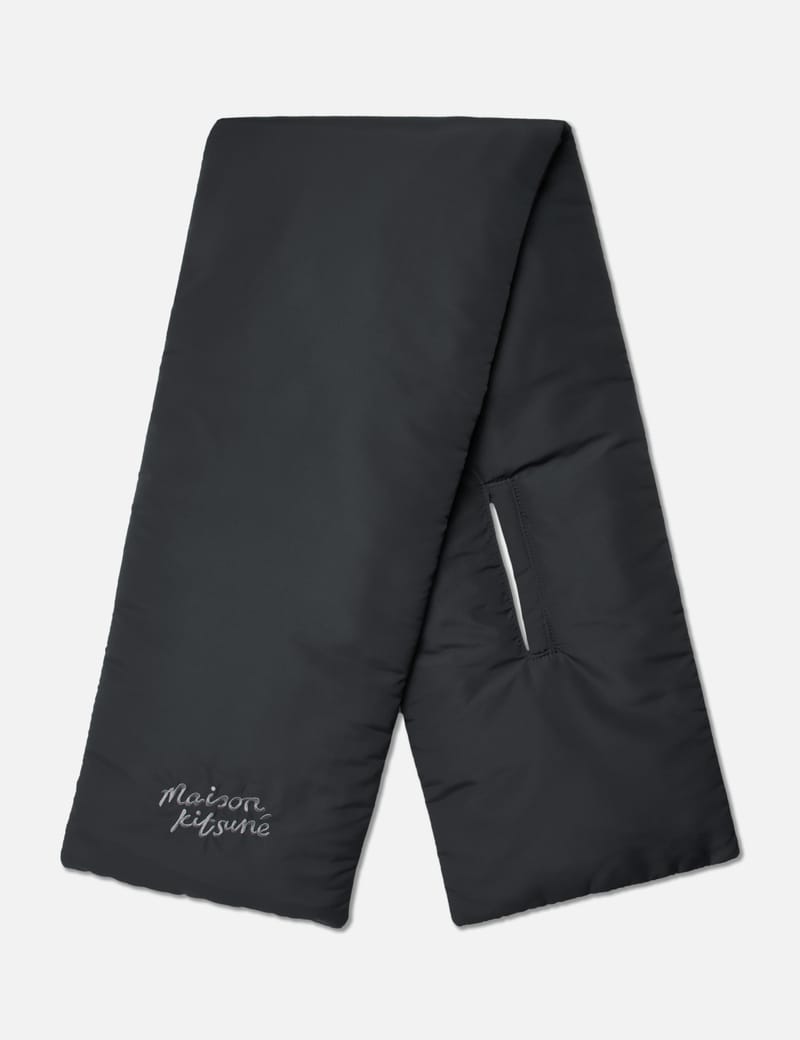 Maison Kitsuné - Puffer Scarf | HBX - Globally Curated Maison Kitsuné - Puffer Scarf | HBX - Globally Curated