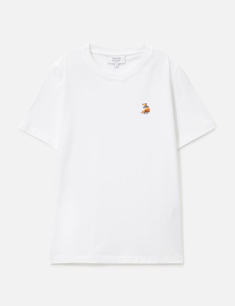 メゾンキツネ - ダブル フォックス ヘッド パッチ クラシック Tシャツ