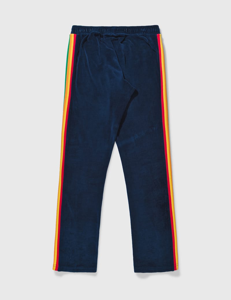 Palm Angels - Palm Angles Velvet Track Pants | HBX - Globally