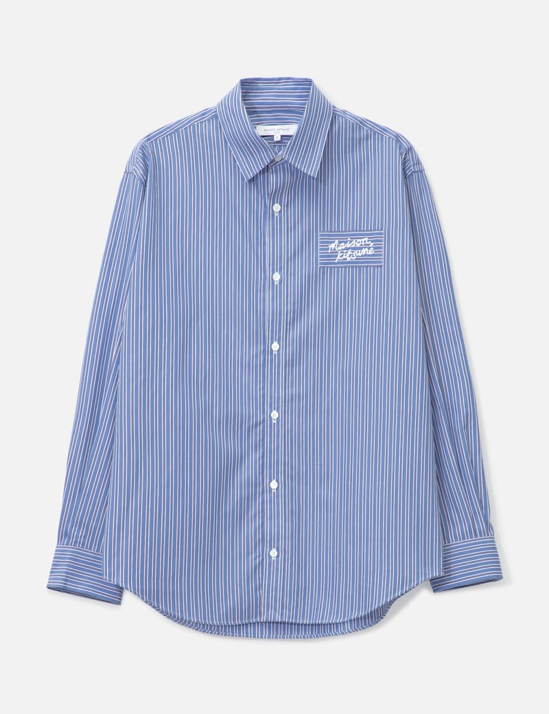 Maison Kitsuné - Striped Shirt | HBX - Globally Curated