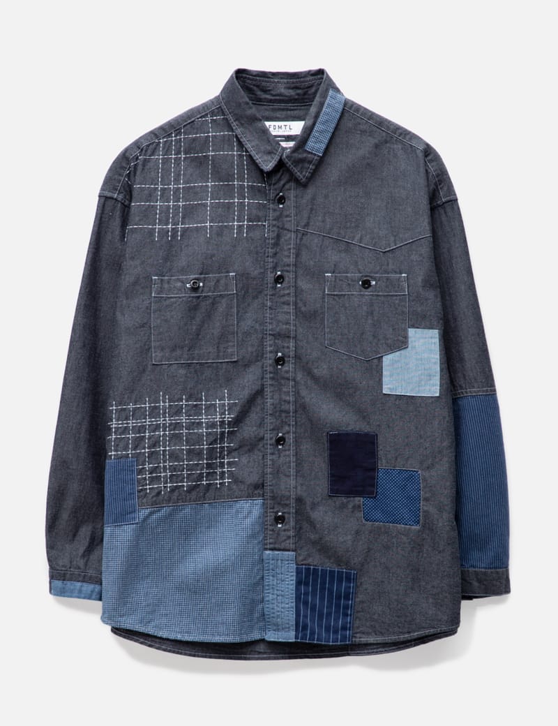 FDMTL - DENIM SHIRT RINSE | HBX - Globally Curated Fashion and