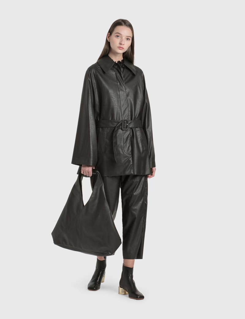 MM6 Maison Margiela - Folded Japanese Faux Leather Bag | HBX