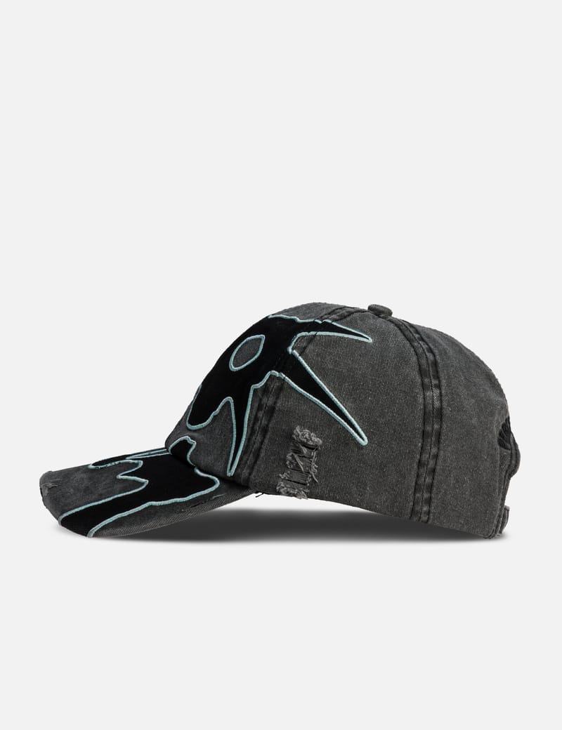 Perks and Mini - Locke Denim Applique Baseball Cap | HBX