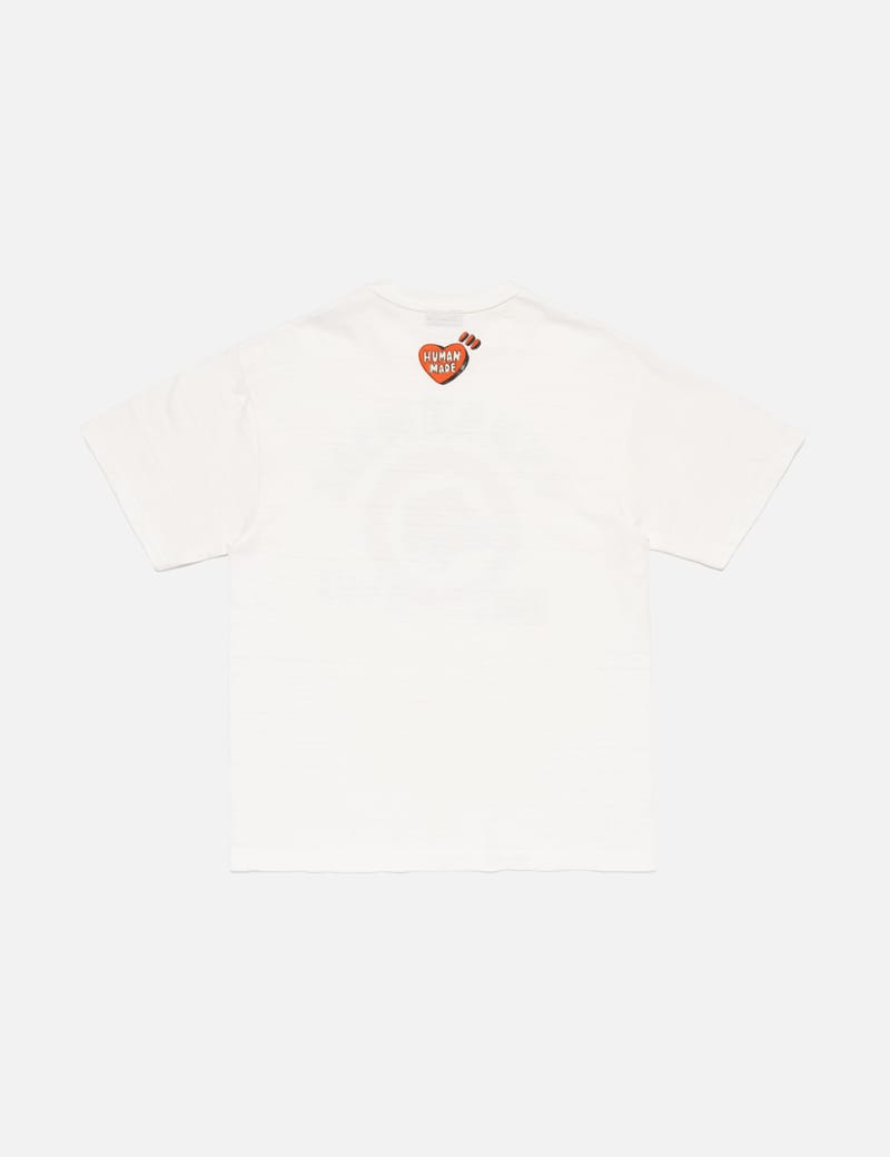 Human Made Graphic T-Shirt - Textured cotton tee with animal print