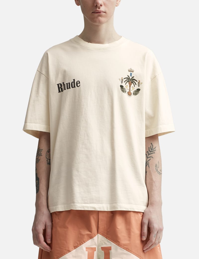 割引通販売 RHUDE LAS PALMAS S/S TEE - トップス