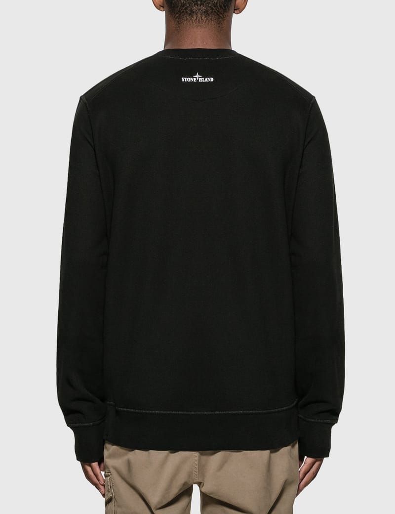 Stone island discount compass logo sweatshirt