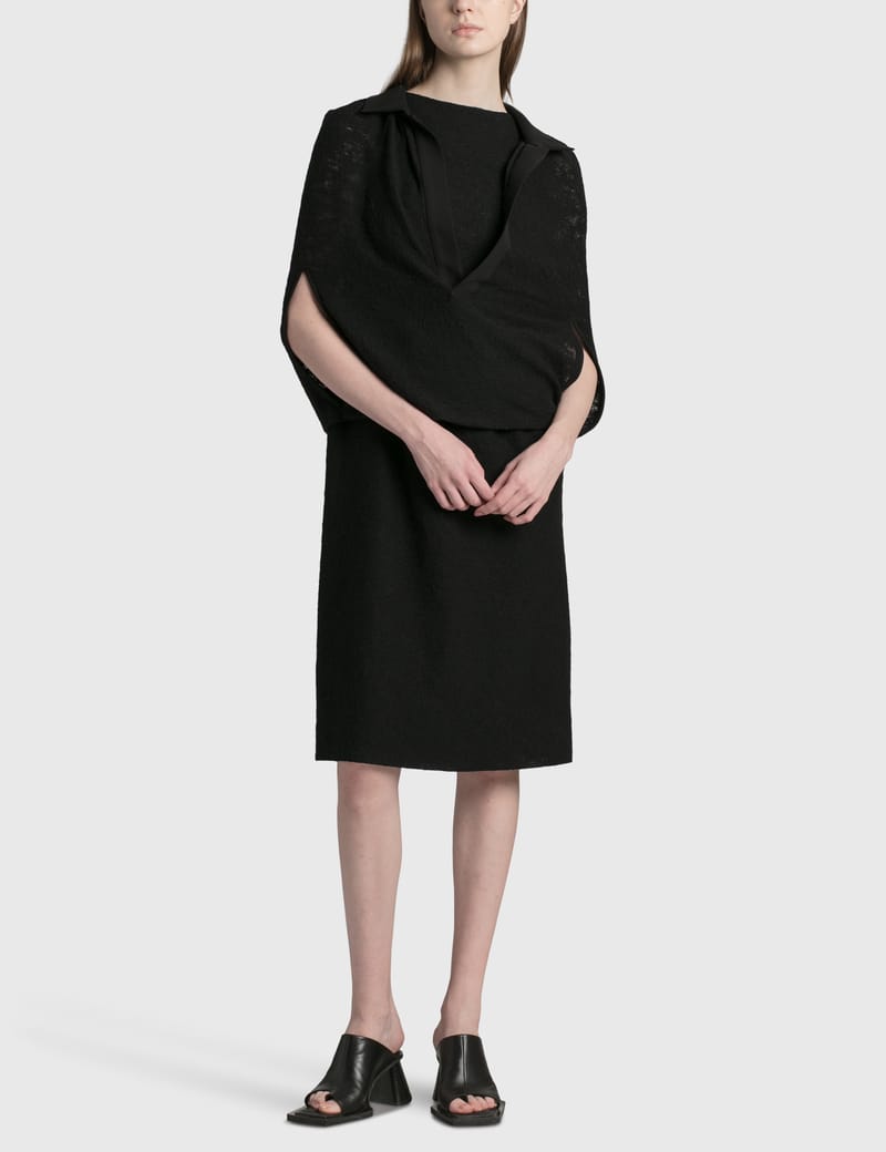 Maison Margiela - Layered Wool Dress | HBX - Globally