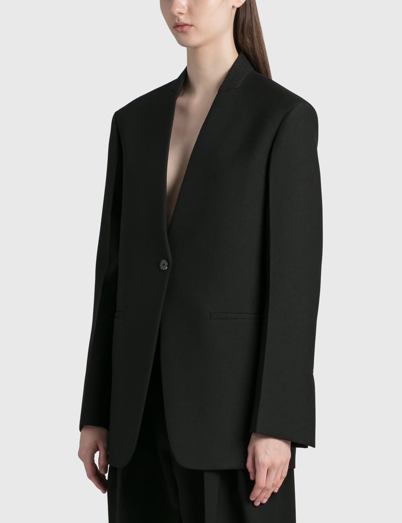 Jil Sander - Collarless Blazer | HBX - Globally Curated Fashion