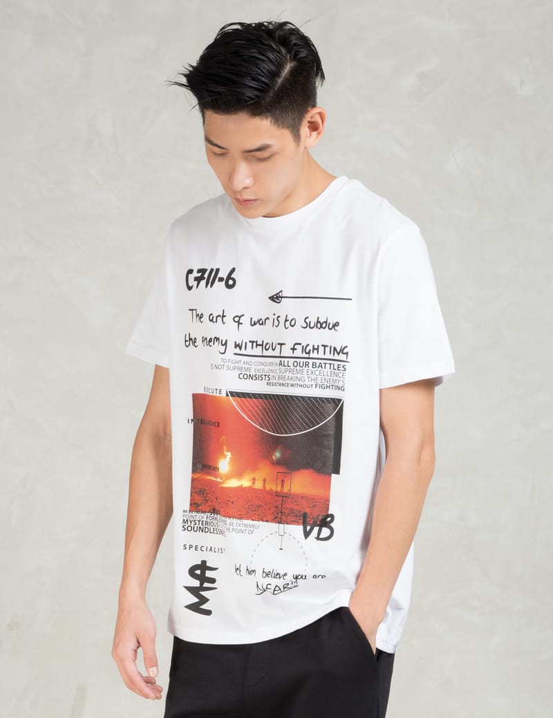 Blood Brother - White Venture T-Shirt | HBX - Globally Curated