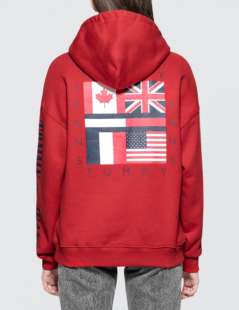 Outlet Tommy Hilfiger 90s Capsule Flag Hoodie