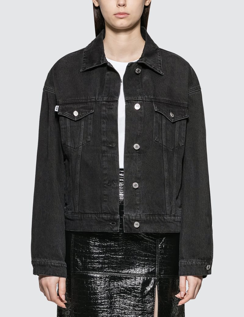 MSGM - Cat Print Denim Jacket | HBX