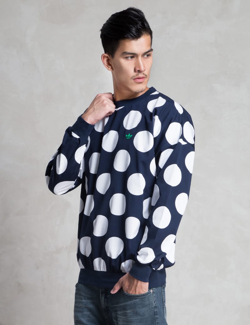 Adidas polka hot sale dot sweatshirt