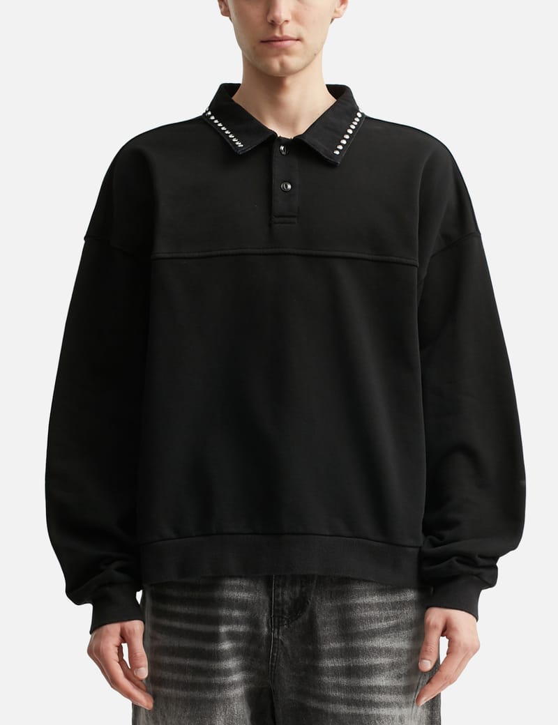 TIGHTBOOTH - Stripe Knit Polo | HBX - Globally Curated