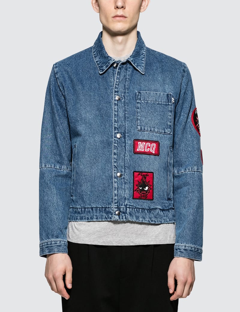 Mcq denim jacket sale