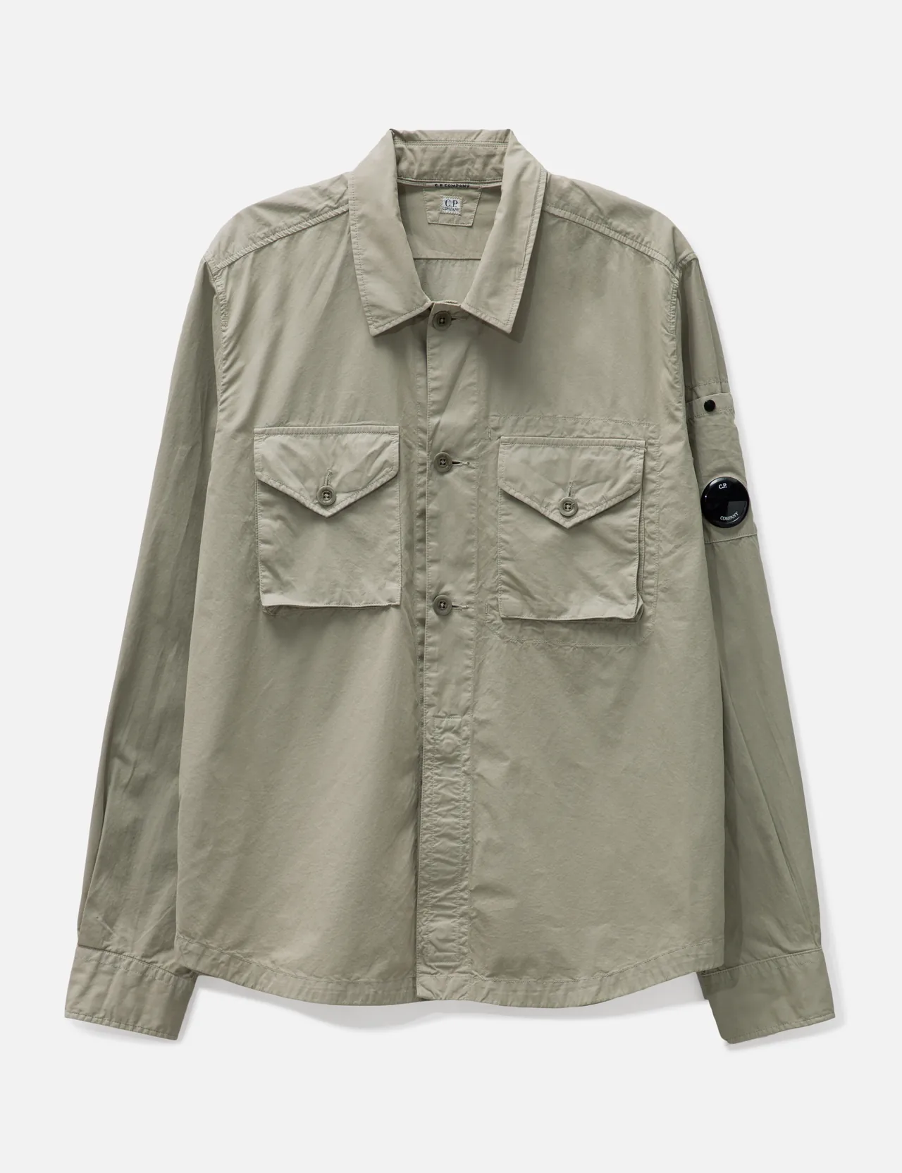 C.P. Company - Gabardine Buttoned Pockets Shirt | HBX - Globally