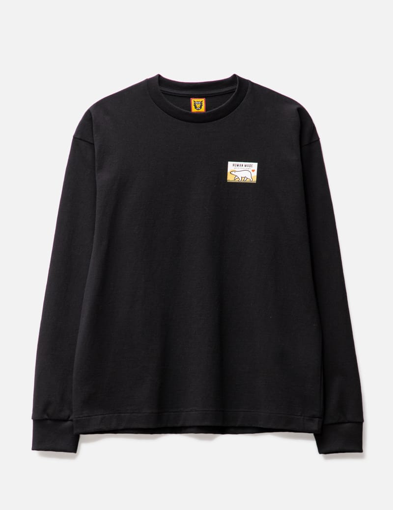 Human Made Graphic L/s T-shirt In Black | ModeSens