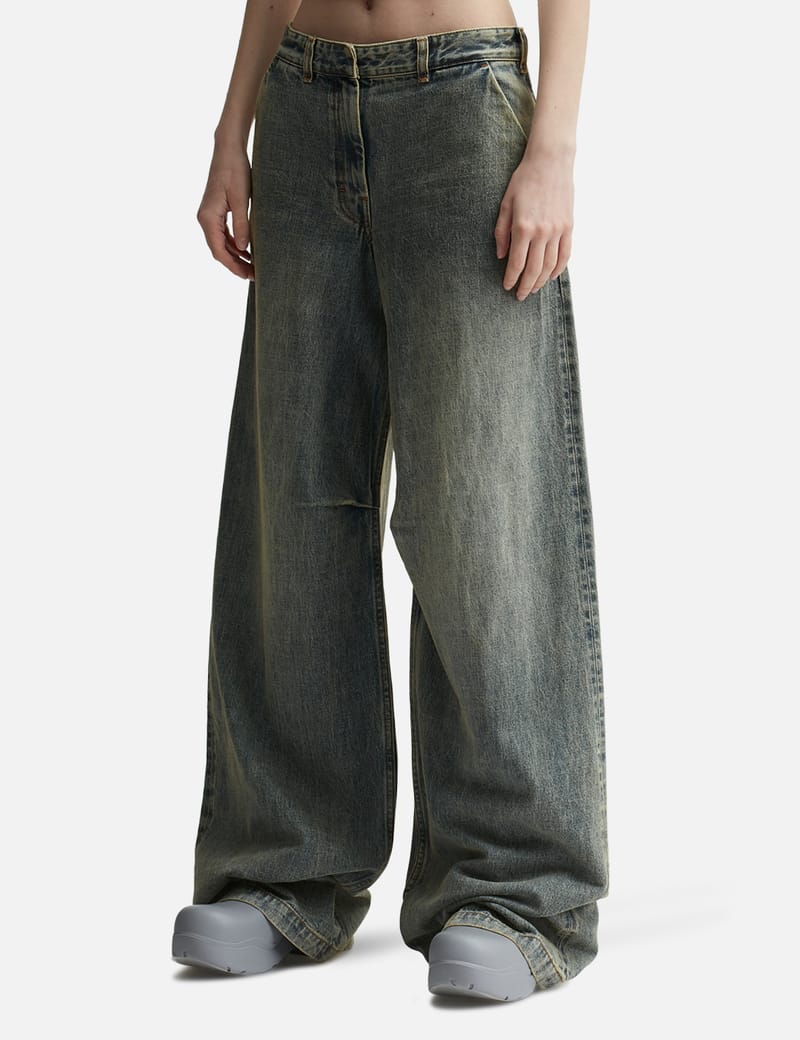Mサイズ entire studios Heavy Denim Cargo Entire Studios - Dem Jeans | HBX - Globally Curated Fashion