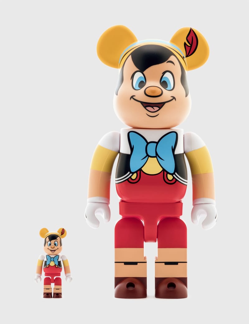 Medicom Toy - Be@rbrick Pinocchio 100％ & 400％ Set | HBX -  ハイプビースト(Hypebeast)が厳選したグローバルファッション&ライフスタイル